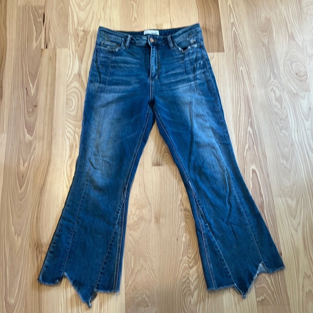 Vervet cropped flare jeans size 30